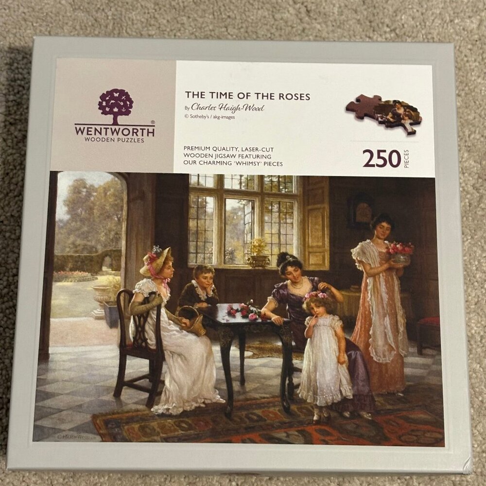 Wentworth Wooden Puzzle "Time of the Roses"